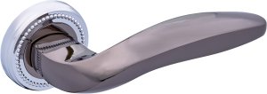 Ручки Argentum Gavroche CP/BN полированный хром / черный мат никель