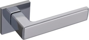 Ручки Nikel Gavroche CP/W полированный хром / белый